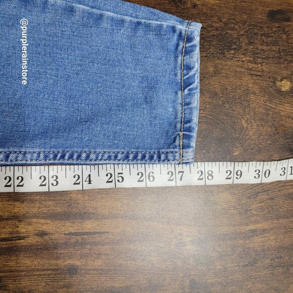 Old Navy Jeans 14 Rockstar Hi Rise Super Skinny Tummy Control Medium Light Wash - Picture 9 of 11